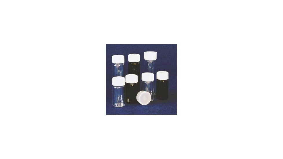 Ep Scientific Epa Vials, Case of 144, Borosilicate Glass, With Fluoropolymer Resin/Silicone-Lined Cap, Ep Scientific Products Level 1 Vials With Open-Top Caps, 140-40CDB