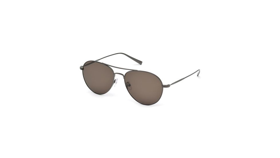 Ermenegildo Zegna EZ0033 Sunglasses - Shiny Gun Metal Frame Color