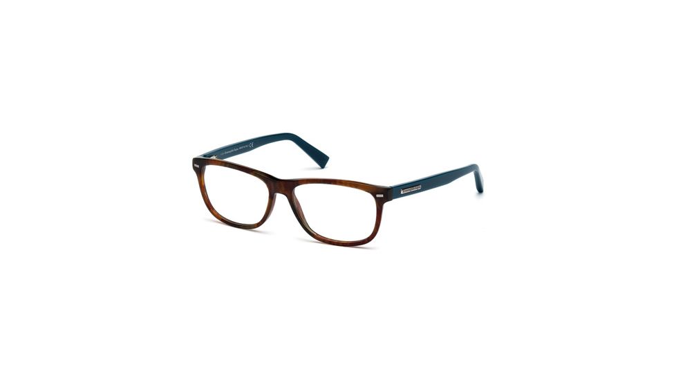 Ermenegildo Zegna EZ5001 Eyeglass Frames - Coloured Havana Frame Color