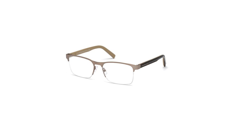 Ermenegildo Zegna EZ5023 Eyeglass Frames - Matte Light Bronze Frame Color
