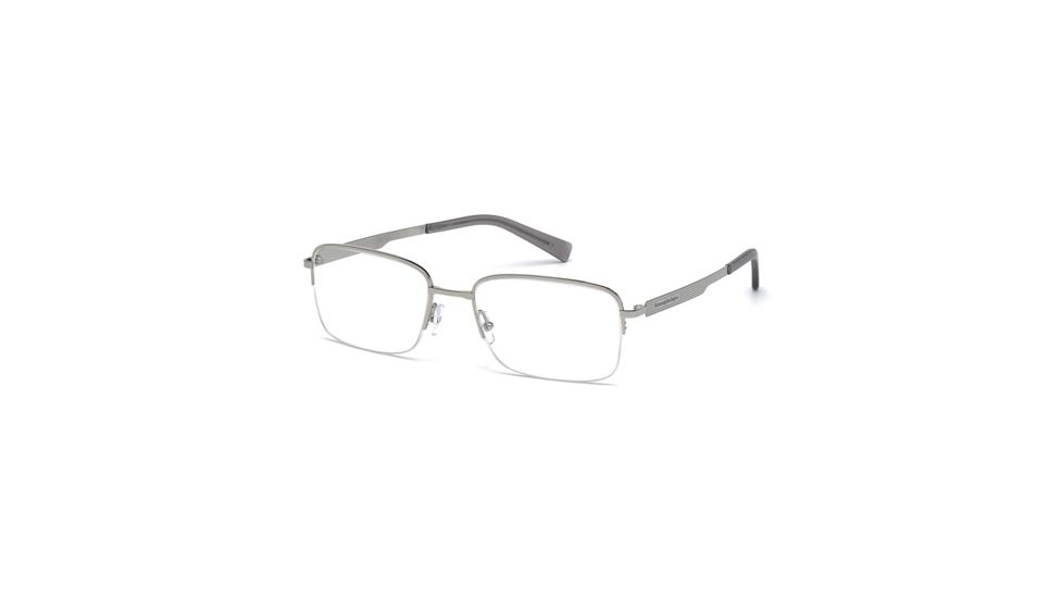 Ermenegildo Zegna EZ5025 Eyeglass Frames - Matte Light Ruthenium Frame Color