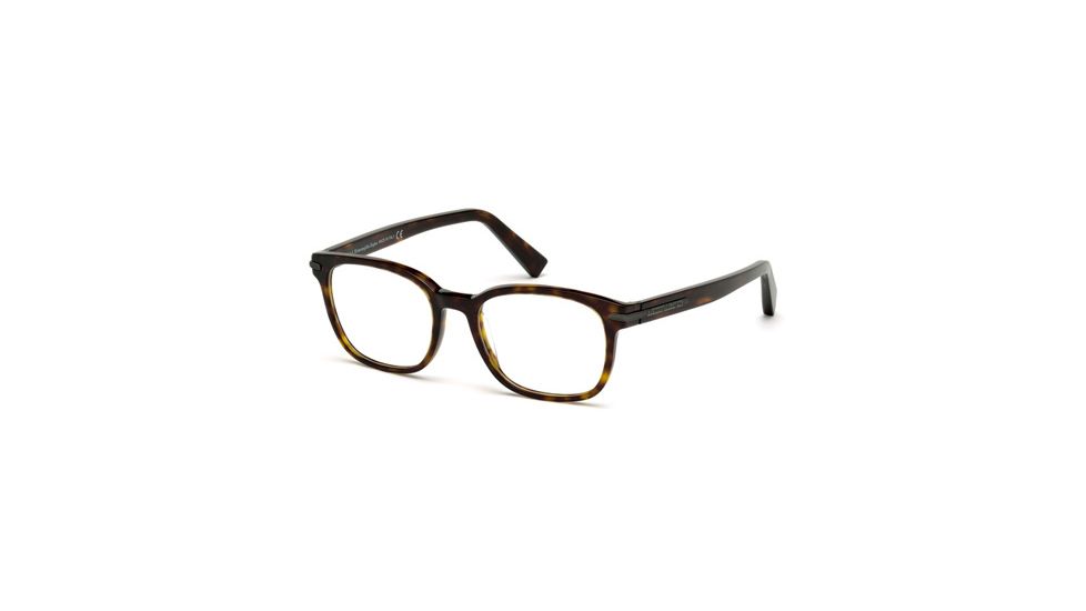 Ermenegildo Zegna EZ5032 Eyeglass Frames - Dark Havana Frame Color