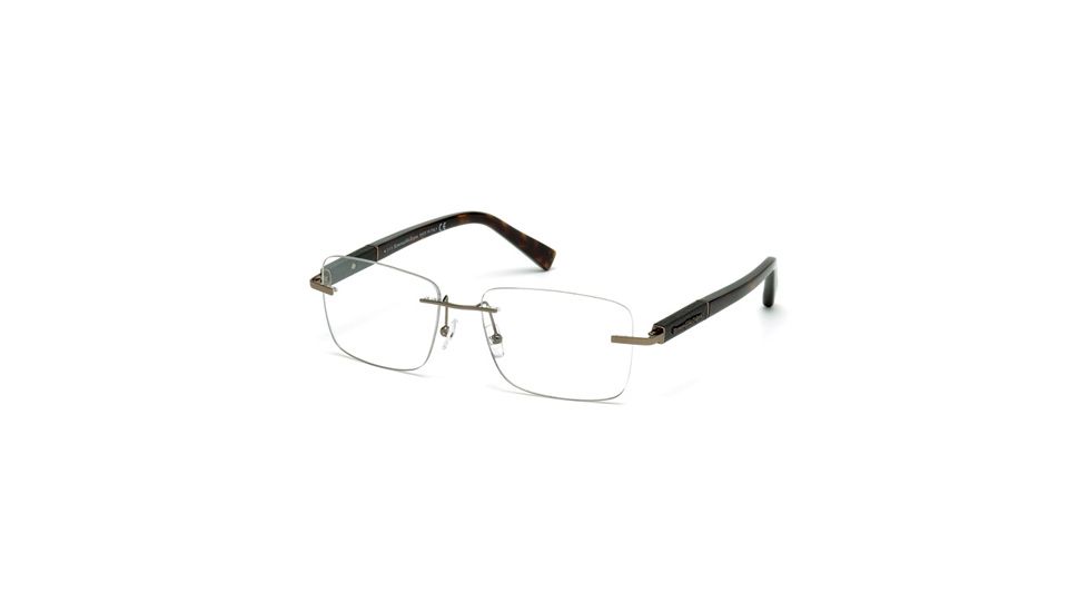 Ermenegildo Zegna EZ5035 Eyeglass Frames - Shiny Light Bronze Frame Color