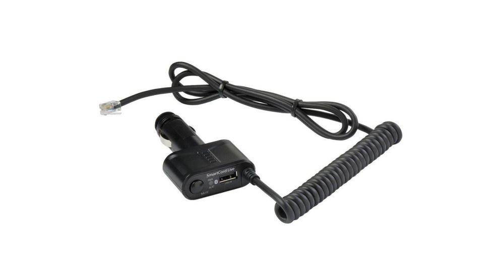 Escort SmartCord Live Plug/Play for iPhone/Android, Black 0010052-1