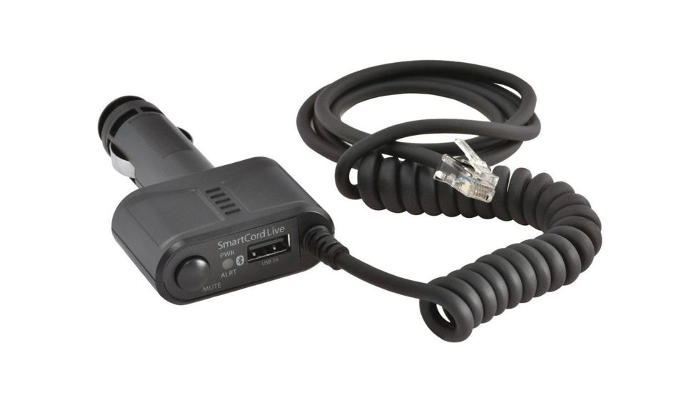 Escort SmartCord Live Plug/Play for iPhone/Android, Black 0010052-1