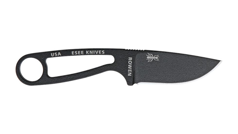 Esee Izula Fixed Blade Knife, 2.5in, Drop Point, Skeletonized Handle ESIBS