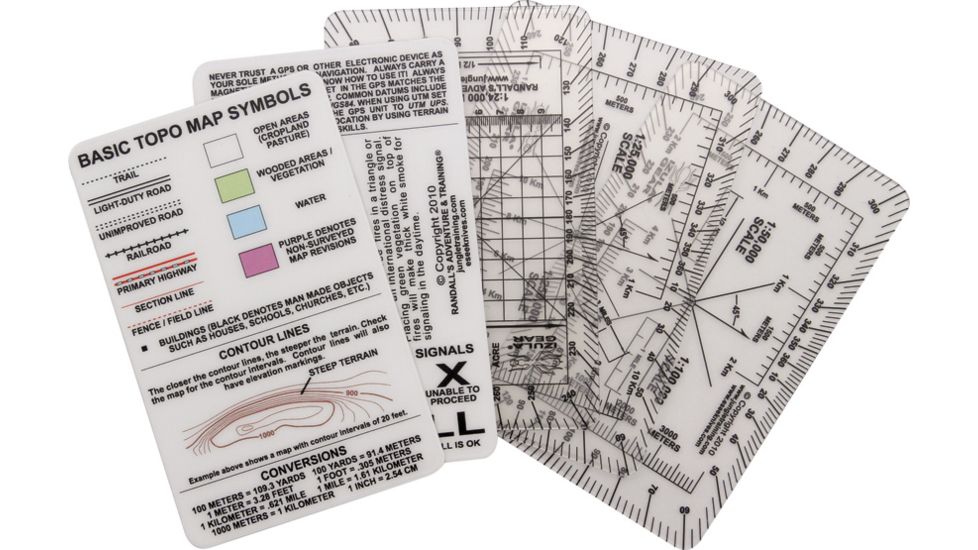 Esee Izula Gear Navigation Card Set ESNAVCARD