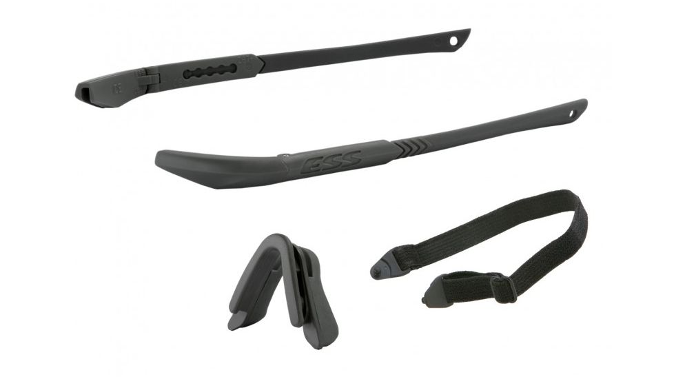 ESS ICE Eyeshield Replacement Temple Kit - Black 740-0082