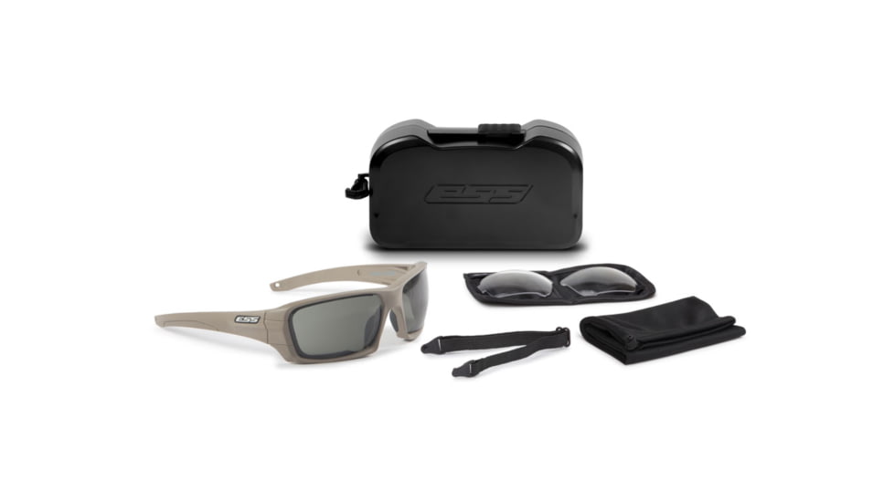 ESS Rollbar NARO Safety Glasses, Tan, Unisex, EE9039-06