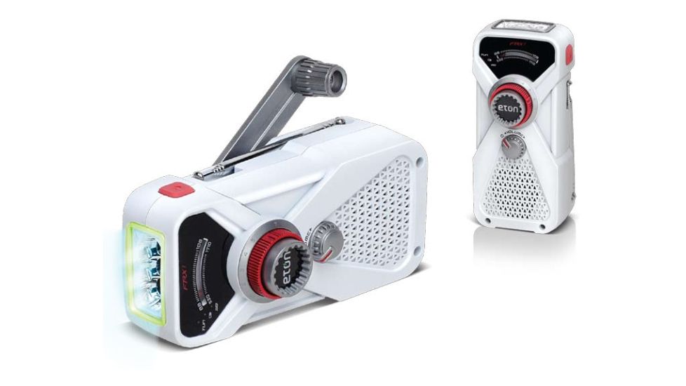 Eton FRX1 AM/FM/NOAA Weather Radio, Arc White ARCFRX1WXW