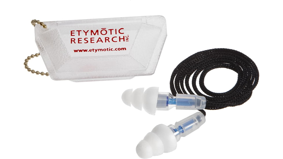 Etymotic Research ER20 High-Fidelity Earplugs, White, Large, ER20-CCC-C