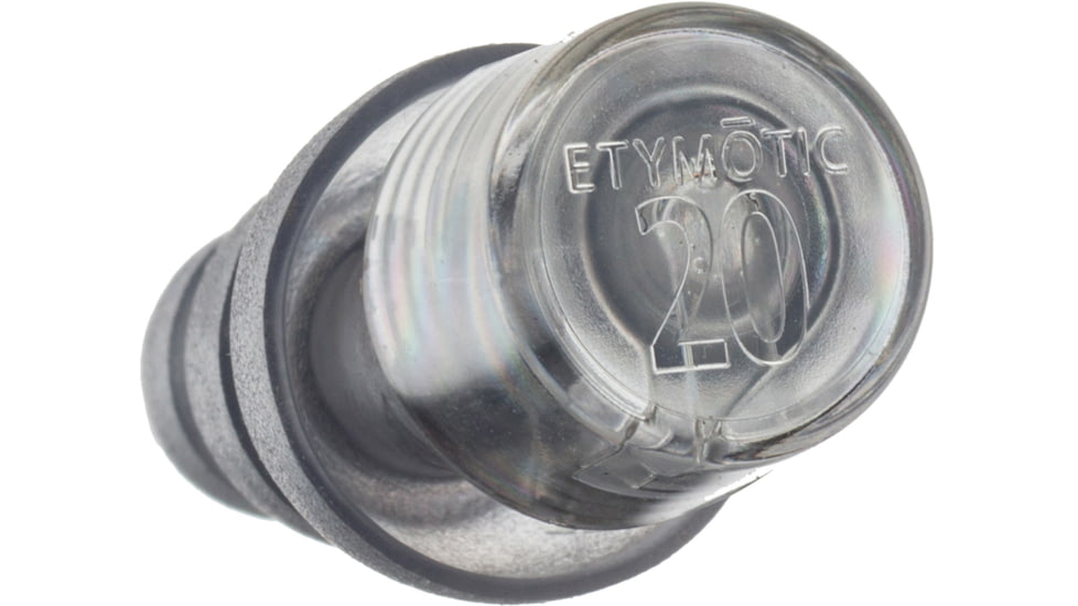 Etymotic Research ER20XS High-Fidelity Earplugs, Frost, Standard, ER20XS-SMF-C