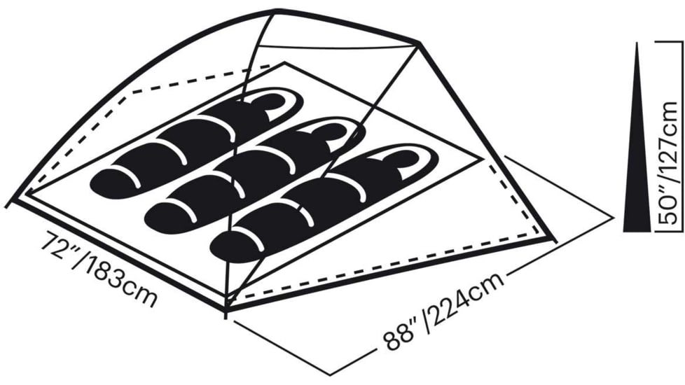 Eureka Midori 3 Tents, 2629086