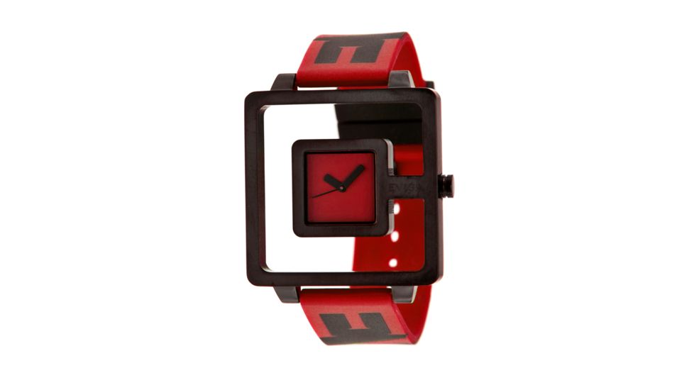Eviga Hl0101 Hola Watch - Red Band, Red Bezel