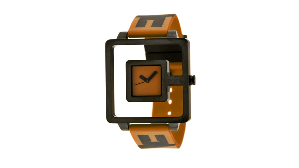 Eviga Hl0109 Hola Watch - Orange Band, Orange Bezel