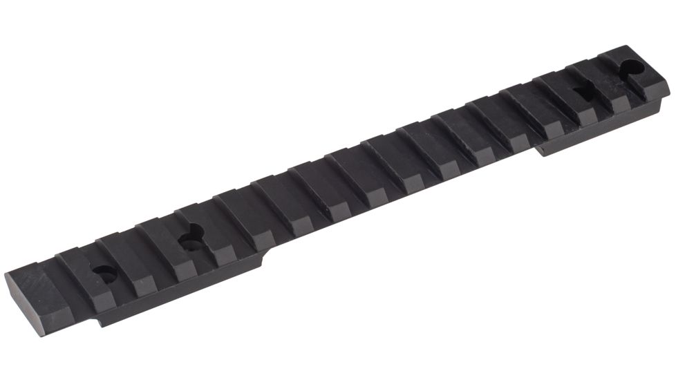 Evolution Gun Works HD Weatherby Mark V TRR 6 Lug Bolt Picatinny Scope Mount 0 MOA, 6.670 in, Aluminum, Matte Black, 80710