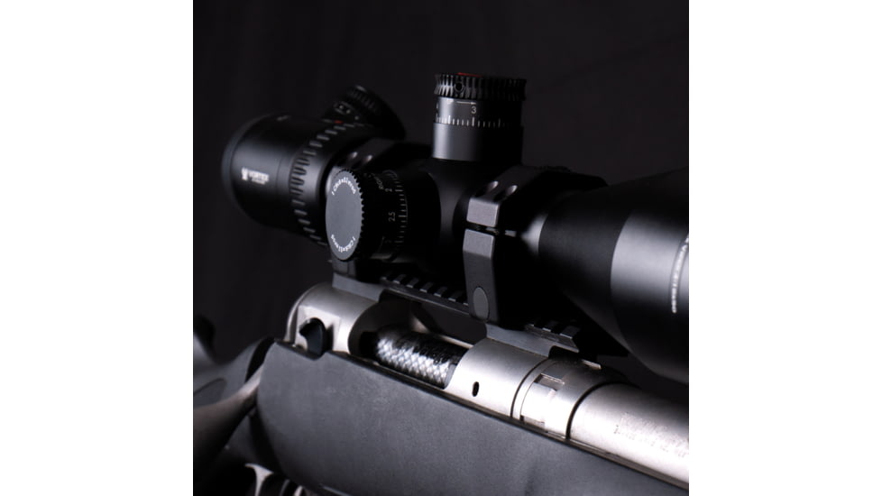 Evolution Gun Works Keystone Series 34mm Tube 1.50in High Ring Set, Black, 62202