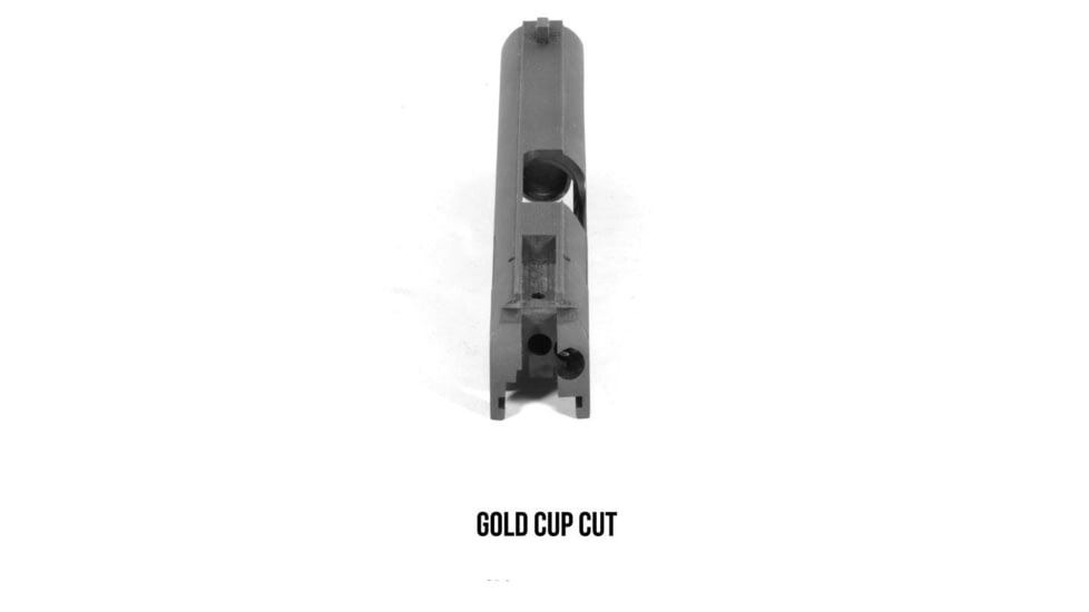 Evolution Gun Works Leupold DeltaPoint Pro Sight Mount, JPoint, Redfield Accelerator, and Optima, Colt Gold Cup, 1.604in, Aluminum, Matte Black Hardcoat, 49421