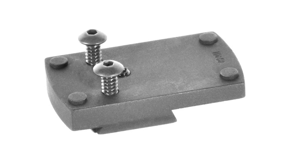 Evolution Gun Works Leupold DeltaPoint Pro Sight Mount, JPoint, Redfield Accelerator, and Optima, S&amp;W M&amp;P .22 Compact, 1.604in, Aluminum, Matte Black Hardcoat, 49401