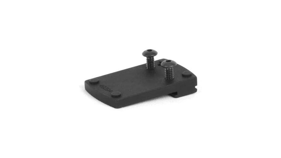 Evolution Gun Works Leupold DeltaPoint Pro Sight Mount, JPoint, Redfield Accelerator, and Optima, Walther PPQ M2, 1.604in, Aluminum, Matte Black Hardcoat, 49394