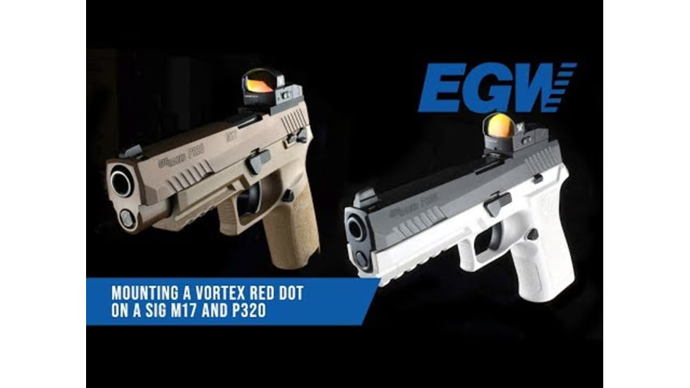 Evolution Gun Works Sig Sauer P320 RX/P320 X-Five Adapter Plate, Black, 49200