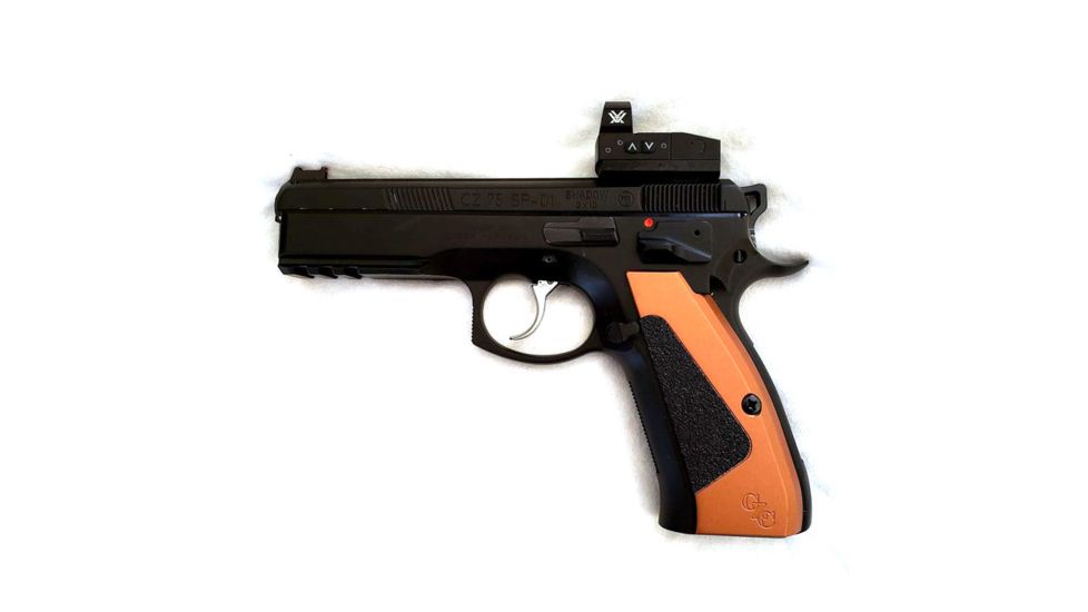 Evolution Gun Works Vortex Viper/Venom fits Burris FastFire and Docter Sight Mount For CZ 75, 75 SP-01 Phantom, 85, P01, P07, P09, and PCR, 1.811 in, Aluminum, Matte Black Hardcoat, 49326