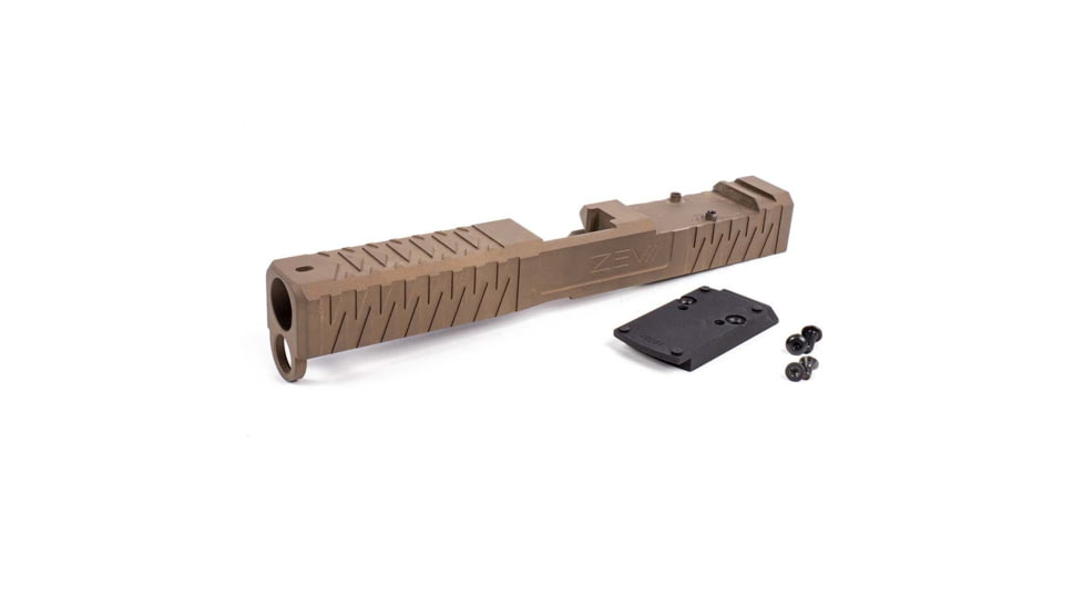 Evolution Gun Works Vortex Viper/Venom fits Burris FastFire and Docter Sight Mount For Zev Cut Slide, Black, 49284