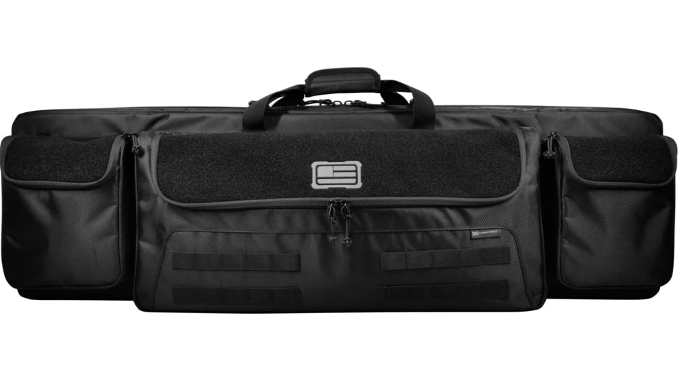 Evolution Outdoor 42in Tactical Double Rifle Soft Case - 1680D Tactical Series, Black, 51286-EV