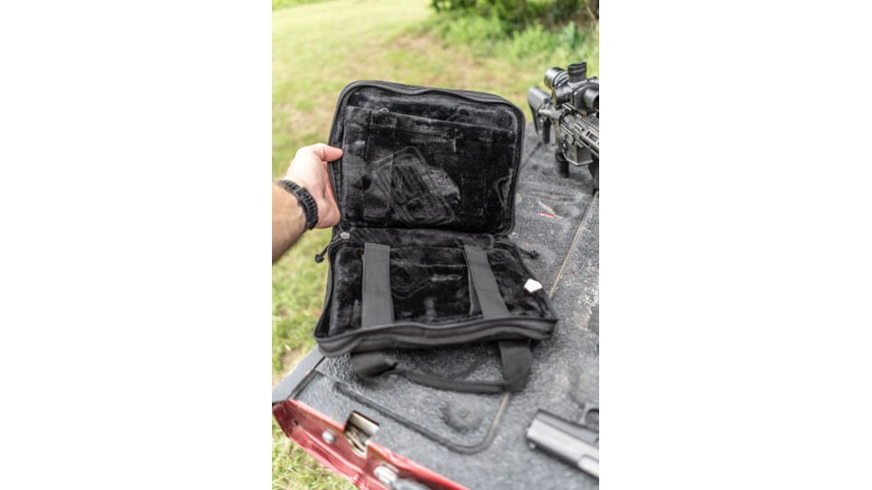 Evolution Outdoor EVA Tactical Pistol Case, Black, 51291-EV