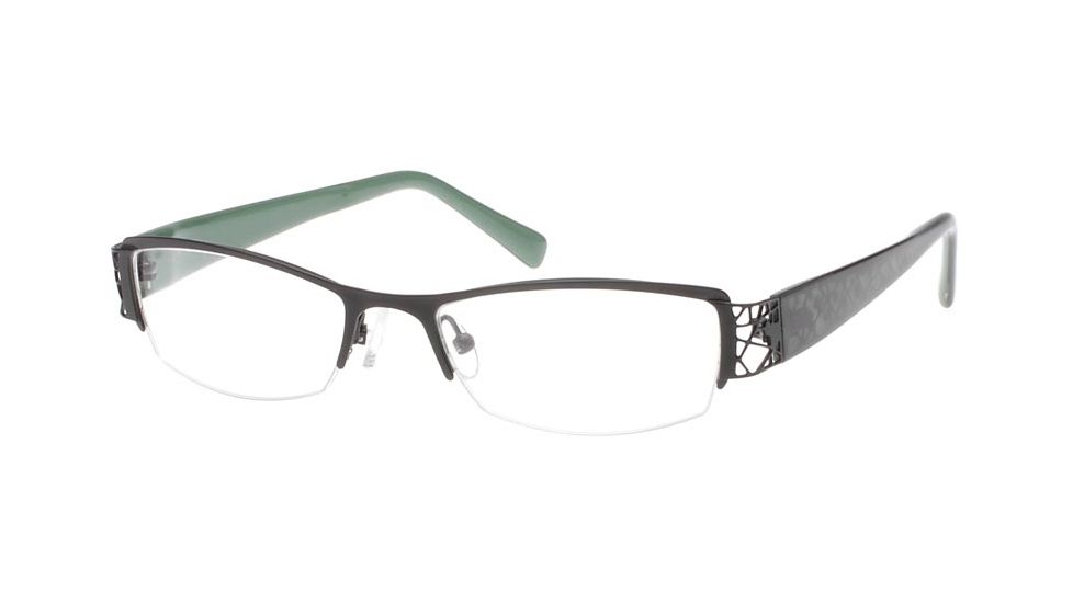 Exces 3065 Eyewear 731 Matte Black-Green Frame