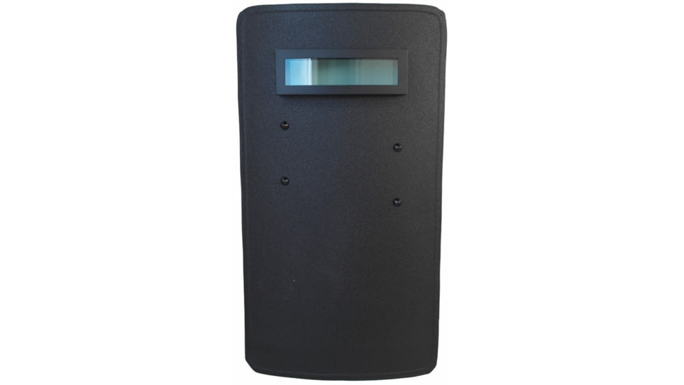 ExecDefense USA Ballistic Shield, Level III+, Standard Size, Black, 35.5 H x 19.5 W, E-BP503P