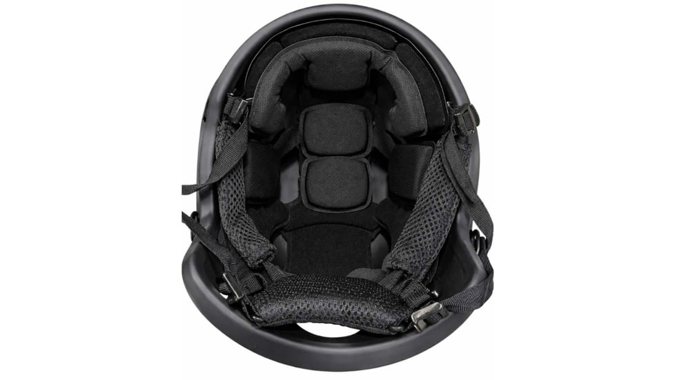 ExecDefense USA High-Cut Level III A Ballistic Helmet, Black, Medium, EXH-09708-BM