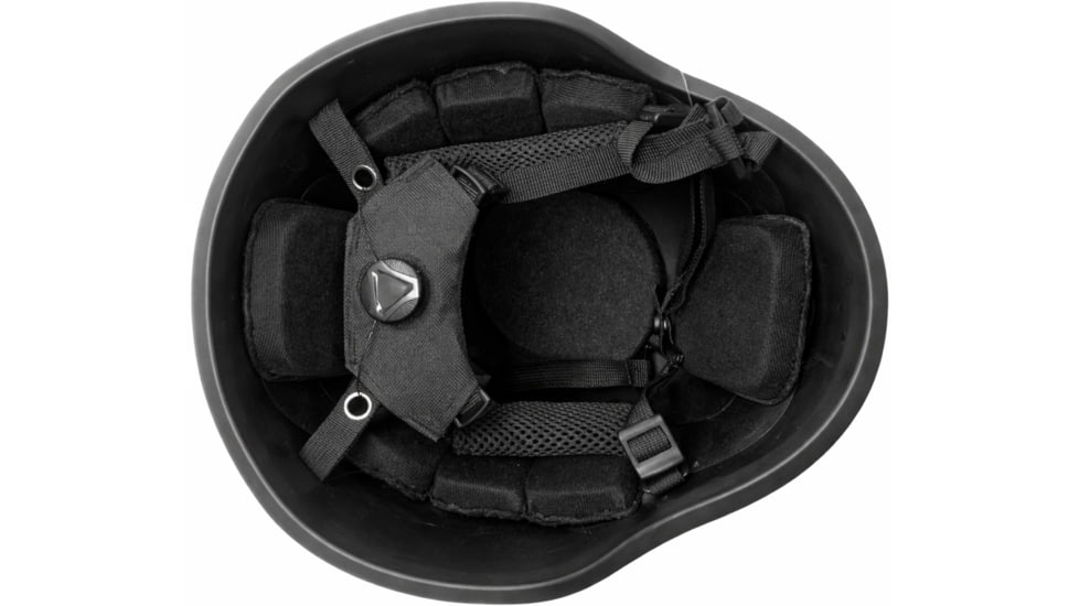 ExecDefense USA MICH ACH Ballistic Helmet, Black, Medium, EH-0881-BM