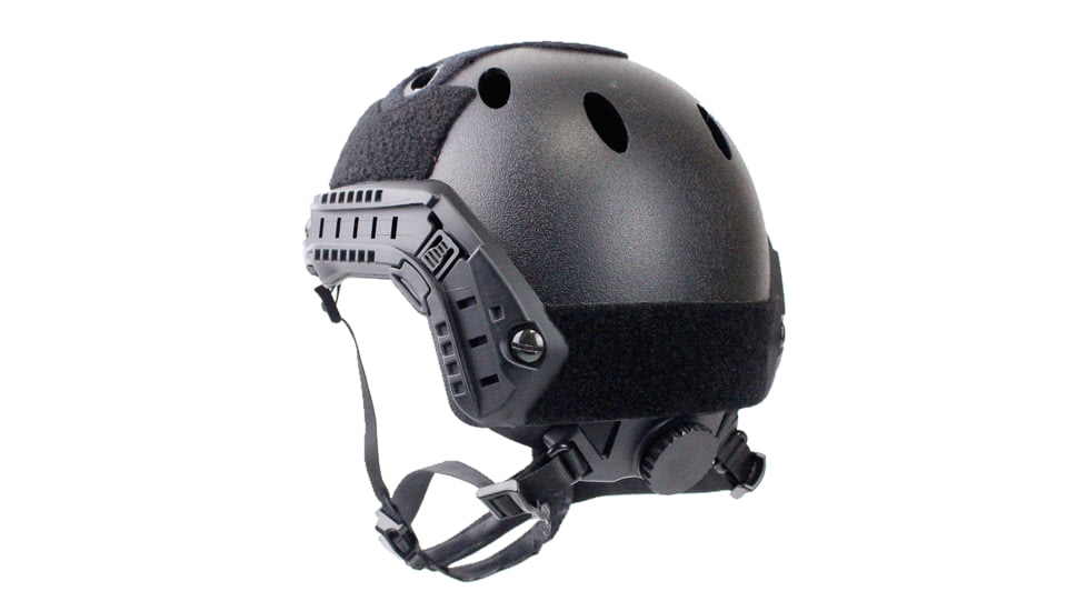 ExecDefense USA Tactical High-Cut Anti-Impact Bump Helmet, Black, Universal Size, EDI-HBH01