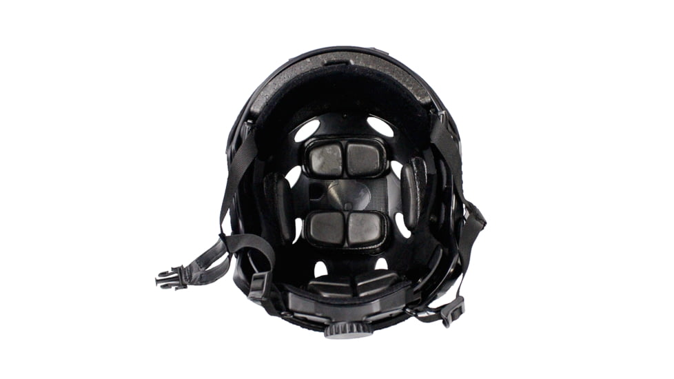 ExecDefense USA Tactical High-Cut Anti-Impact Bump Helmet, Black, Universal Size, EDI-HBH01