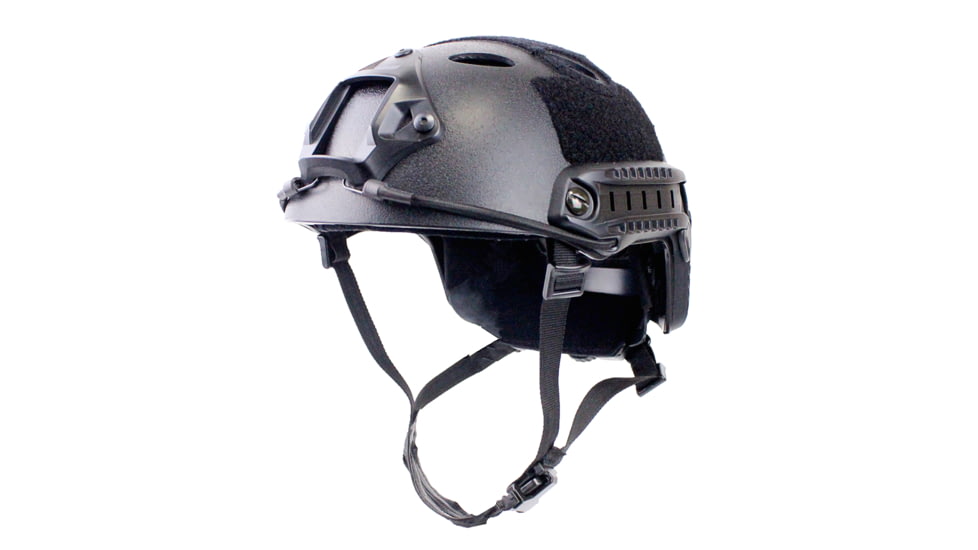 ExecDefense USA Tactical High-Cut Anti-Impact Bump Helmet, Black, Universal Size, EDI-HBH01