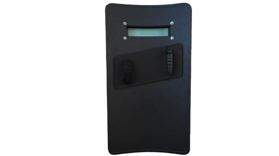 ExecDefense USA III-A Ballistic Shield, Black, Standard Size, 35.5in x 19.5in, E-BP507