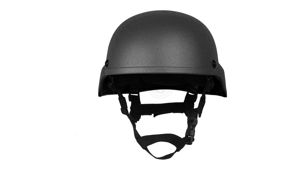 ExecDefense USA MICH ACH Ballistic Helmet, Black, Medium, EH-0881-BM