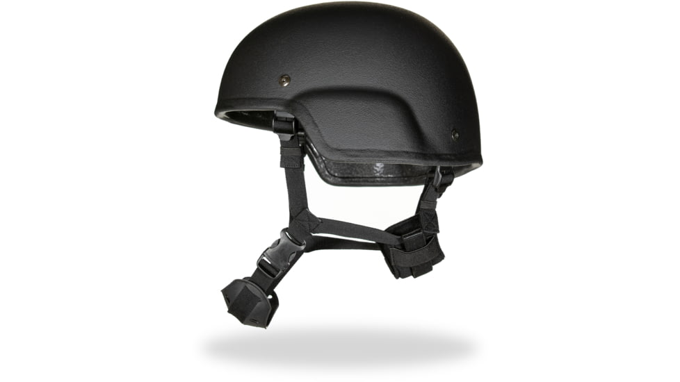 ExecDefense USA MICH ACH Ballistic Helmet, Black, Medium, EH-0881-BM