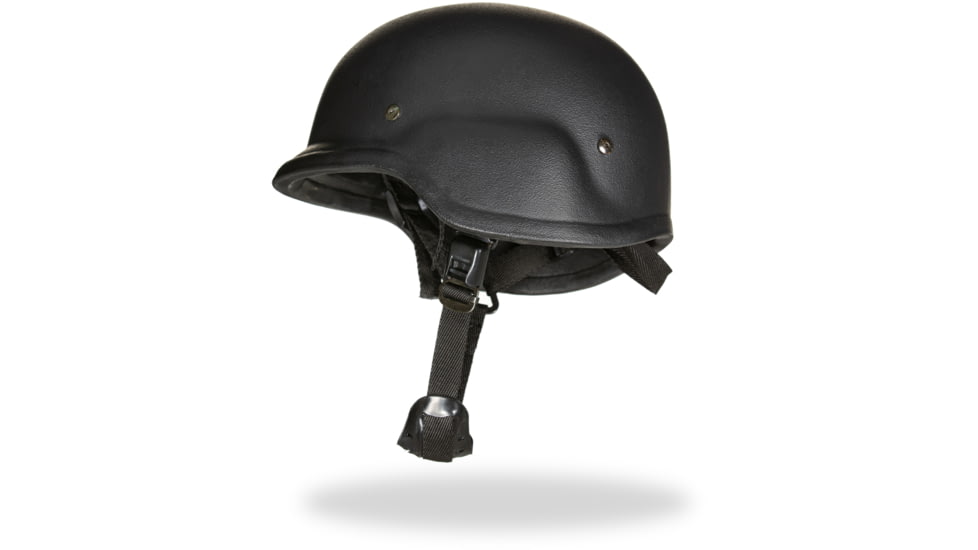 ExecDefense USA PASGT Level III A Ballistic Helmet, Black, Large, EXH-0072-BL