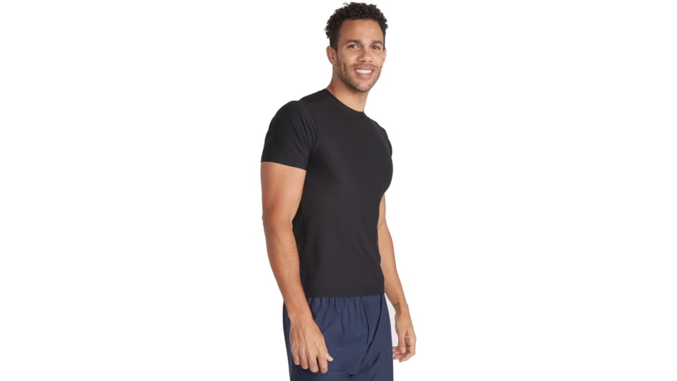 ExOfficio Give-N-Go 2.0 Crew Neck Tee - Men's, Black, Extra Large, 12426714-9999-XL