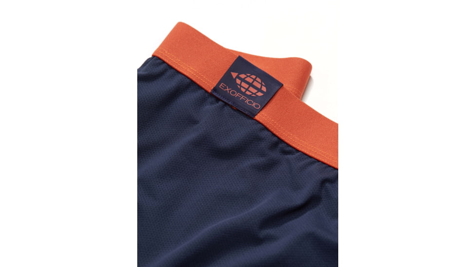 ExOfficio Give-N-Go Sport 2.0 Brief - Mens, Navy/Koi, Medium, 12413446-5388-M