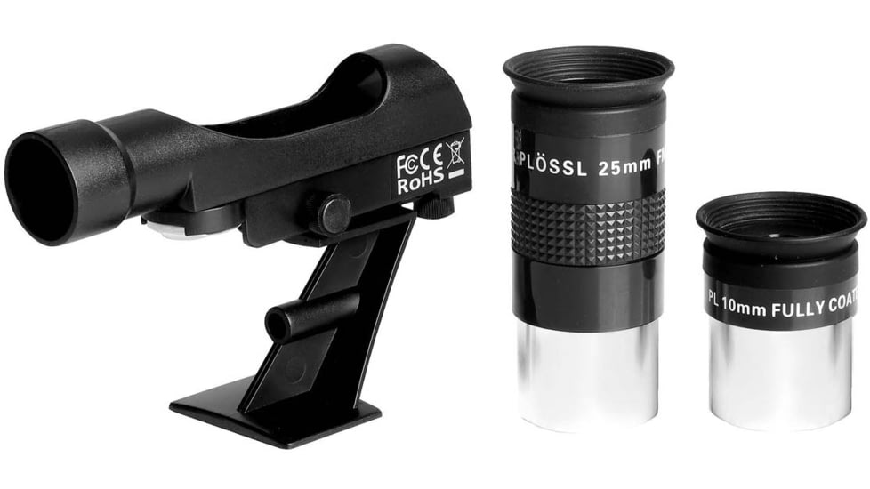 Explore Scientific 114 mm f/4.4 Newtonian Reflector Telescope w/ Equatorial Mount, Black, ES-ON11444EQ3