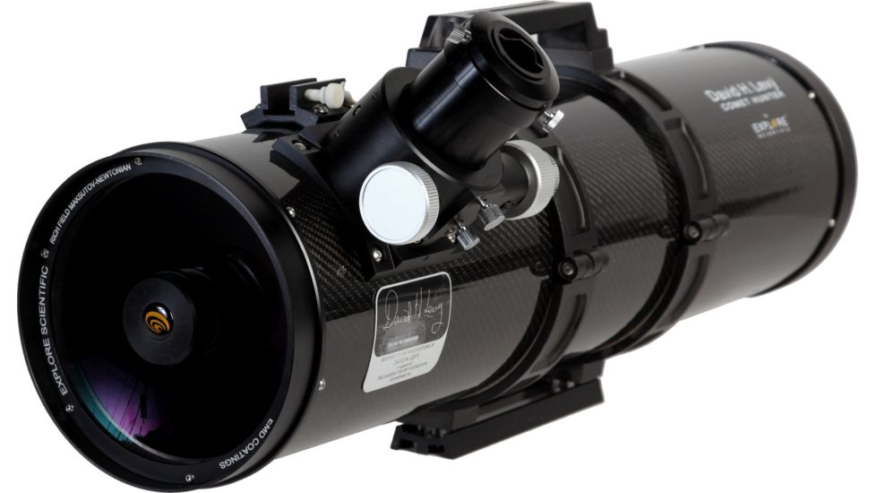 Explore Scientific David H. Levy Comet Hunter f/4.8 Carbon Fiber Maksutov-Newtonian Telescope Package and EXOS-2GT GoTo Computerized German Equatorial Mount MN060CFEXOS2GT