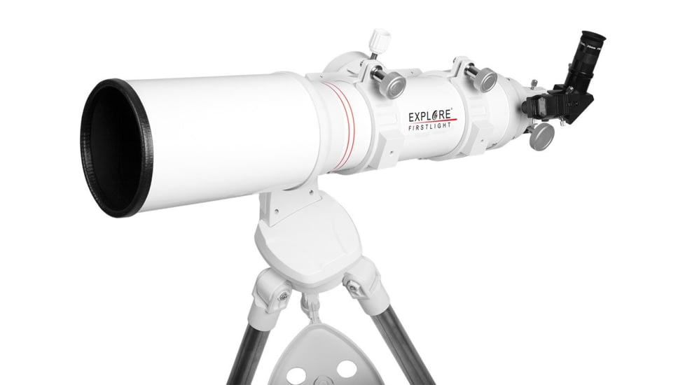 Explore Scientific FirstLight AR102mm Tube Refractor with Twi Nano, White, FL-AR102600TN