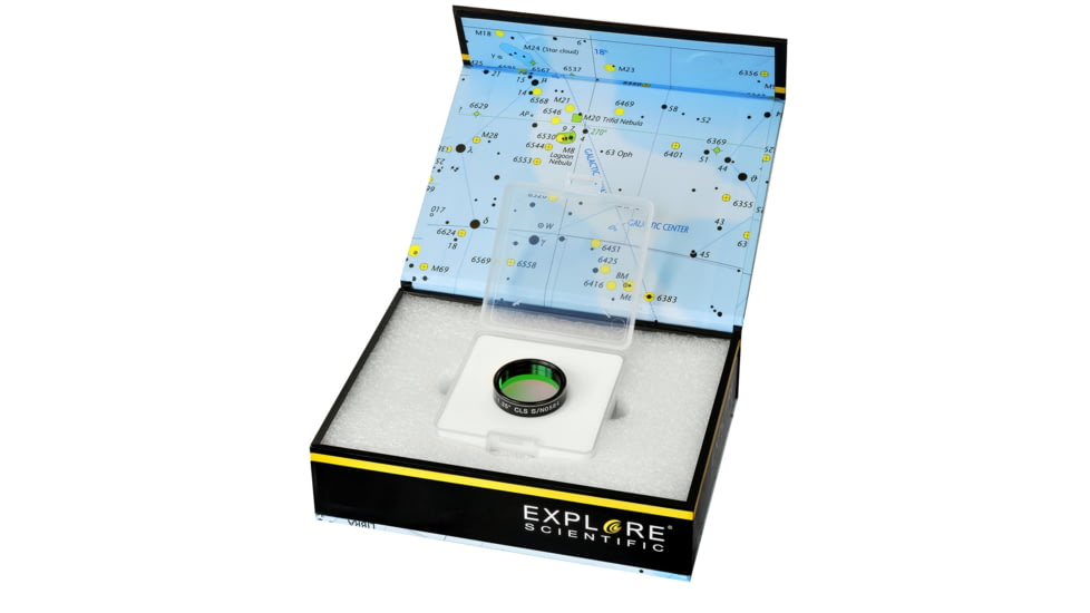 Explore Scientific Nebula Filter,CLS,Light Pollution Reduction,1.25in 310225