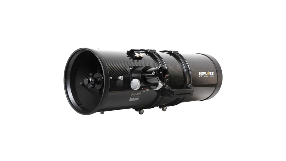 Explore Scientific Newtonian 208mm f/3.8 Telescope with Carbon Fiber Tube, Black N208CF