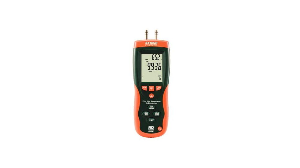 Extech Instruments Anemometer Pitot Tube HD350, Unit EA