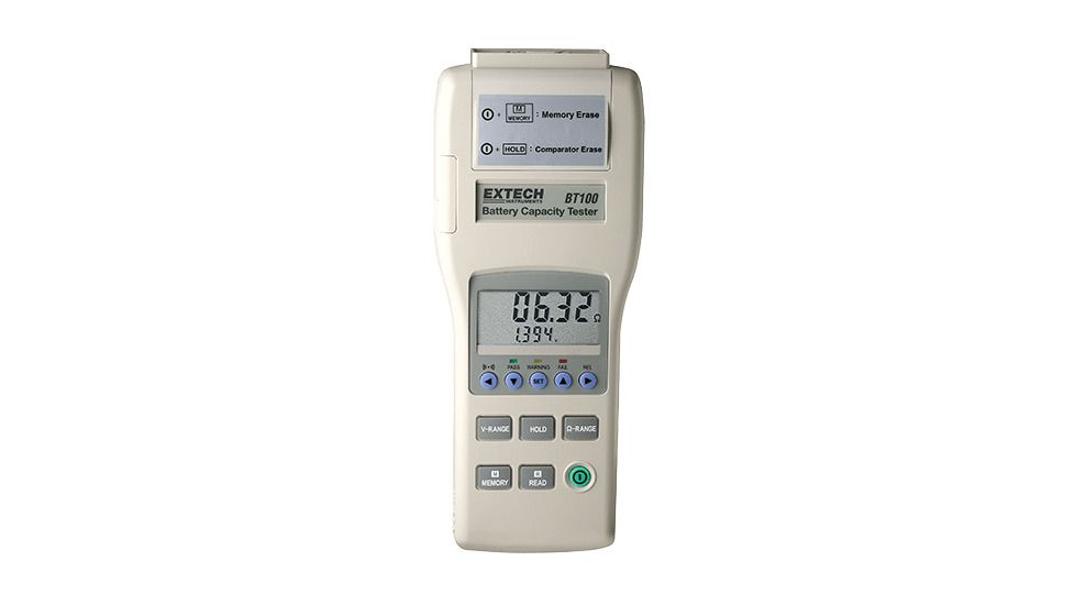 Extech Instruments Battery Capacity Tester, BT100