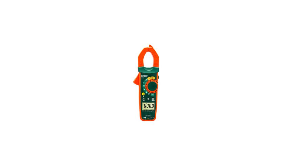 Extech Instruments Clamp Meter True Rms 600A Ac/Dc W/Ncv, EX655